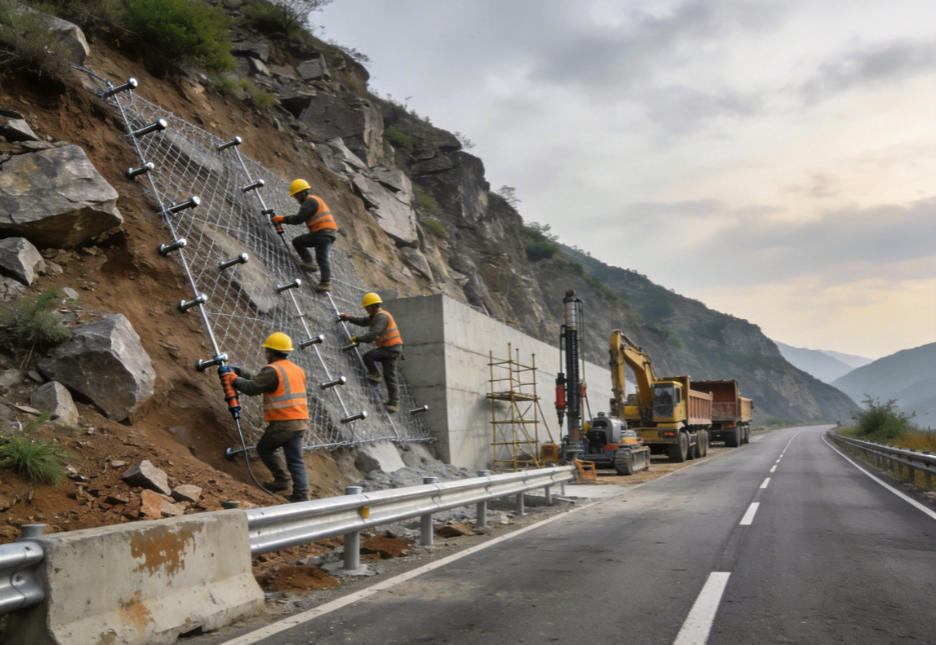 佛山公路道路护坡